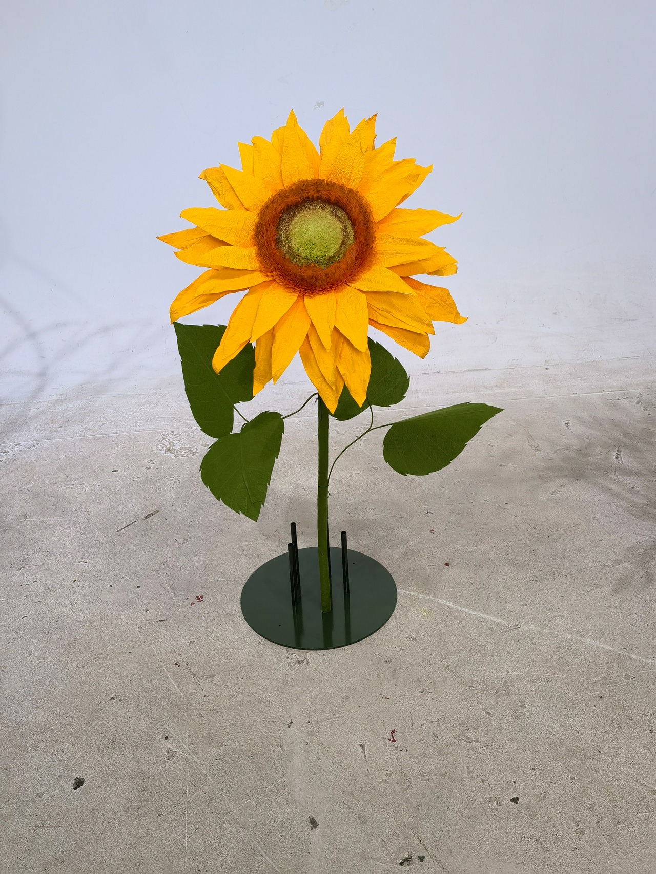 ペーパー ジャイアントフラワー ヒマワリ50cm イエロー