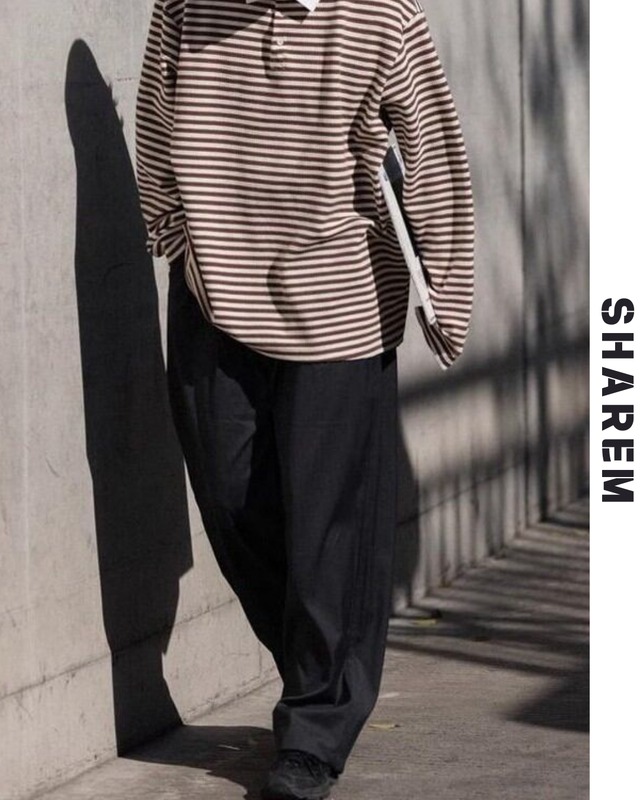 drape free iron pants　B0171