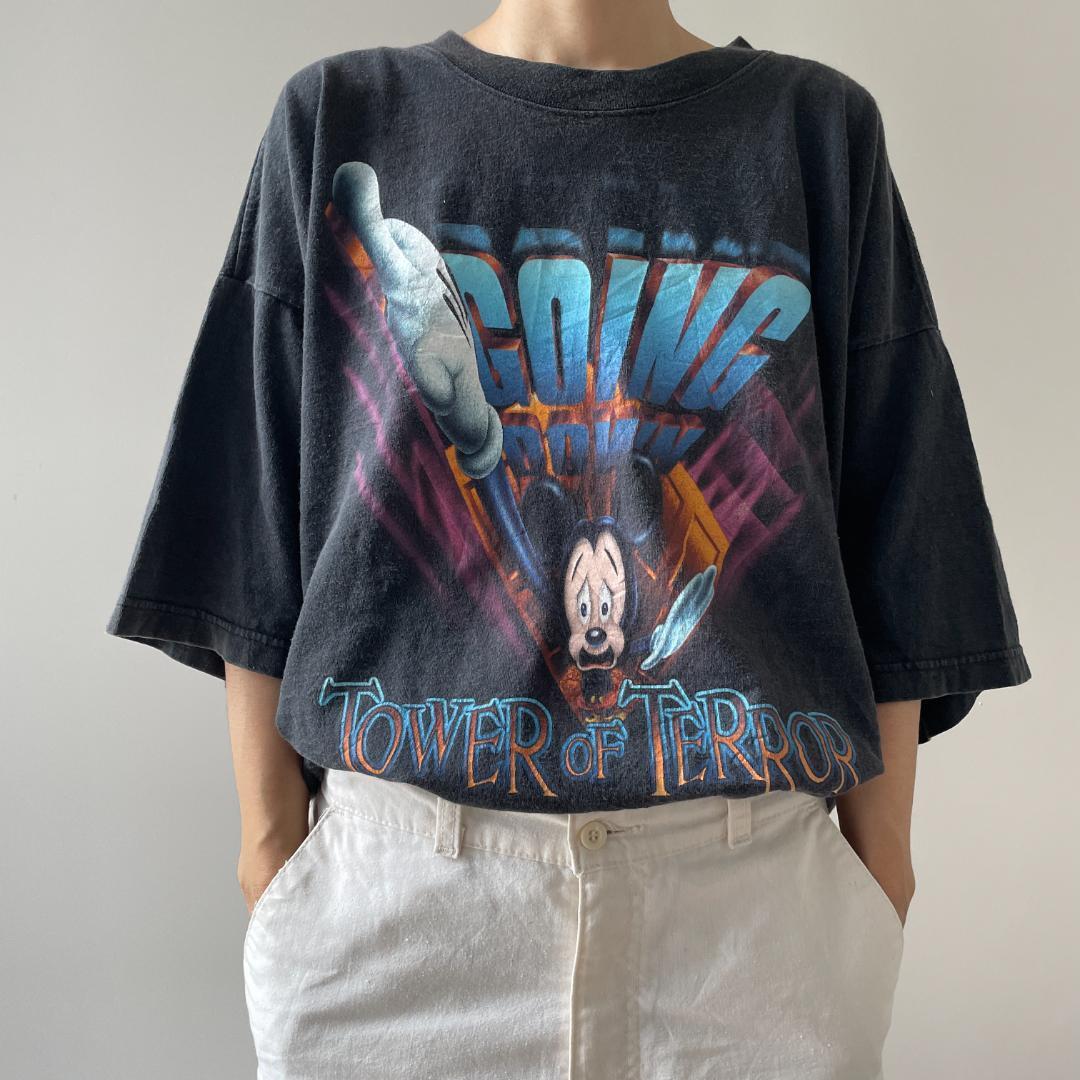GF633 90s タワーオブテラー GOING DOWN Tシャツ ディズニー  