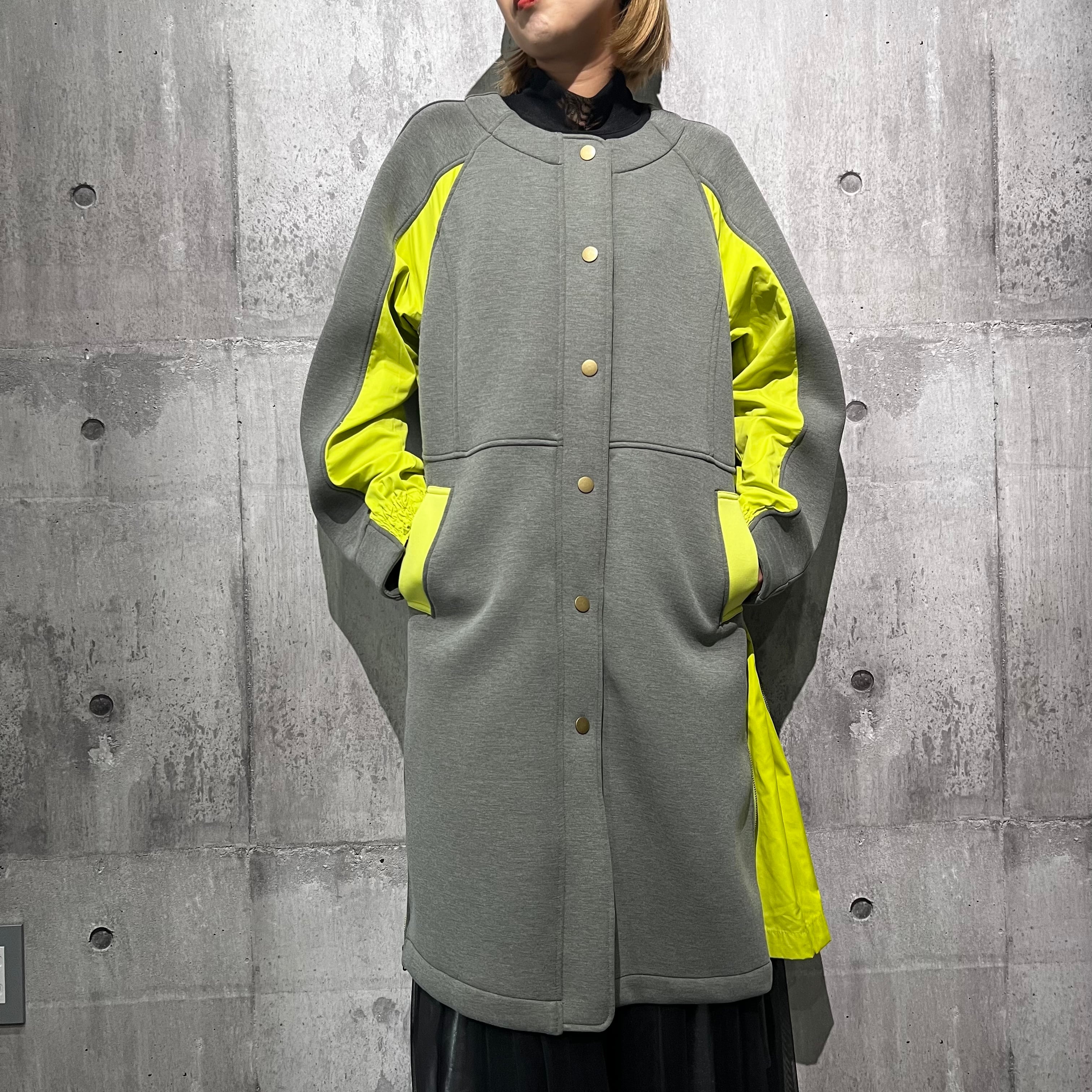 ボンディングバイカラーコート | SLOVNENYA スロヴネンヤ