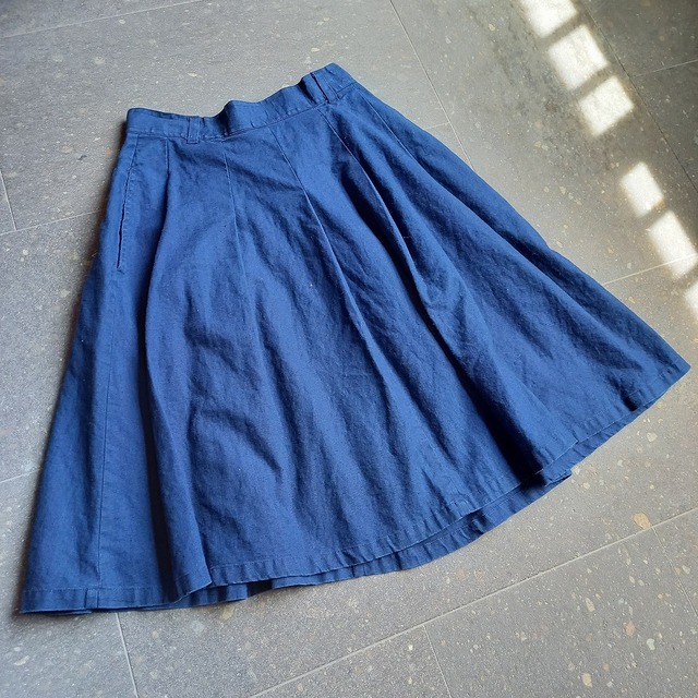 コットンリネンスカート used [105039]