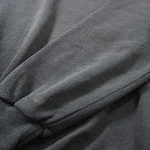 90s JERZEES  sweatshirt solid black "made in USA" L 古着