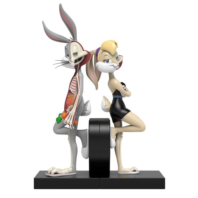 PRE-ORDER: XXRAY Plus Bugs & Lola Bunny by Jason Freeny