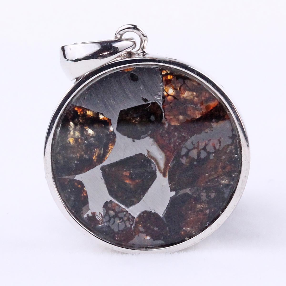 パラサイト隕石 ペンダント 一点物  112-9153