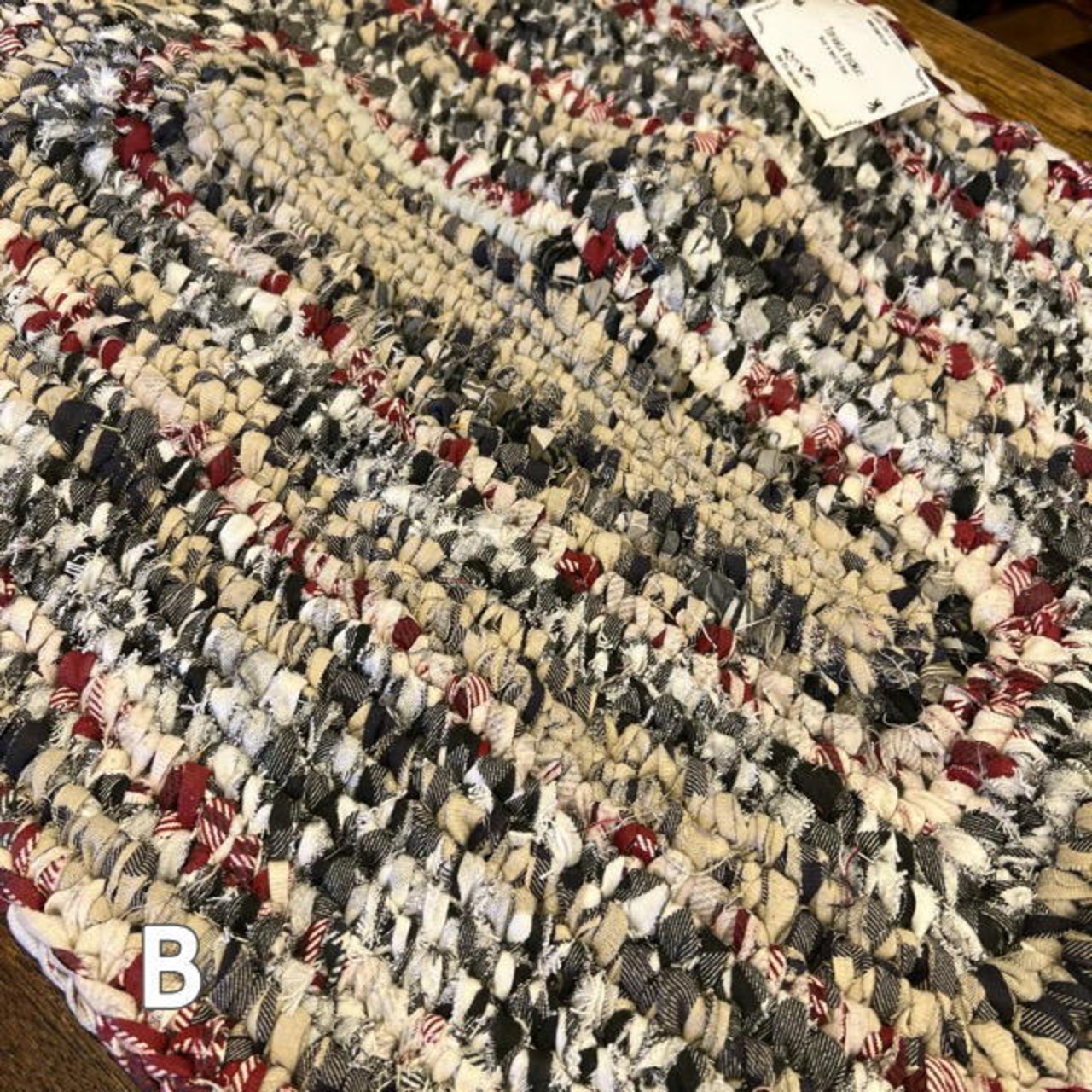 TOPANGA Homefurnishing　Recycle Cloth Rug Multi Color　2Type　50×80cm　リサイクルクロスラグ　マルチカラー