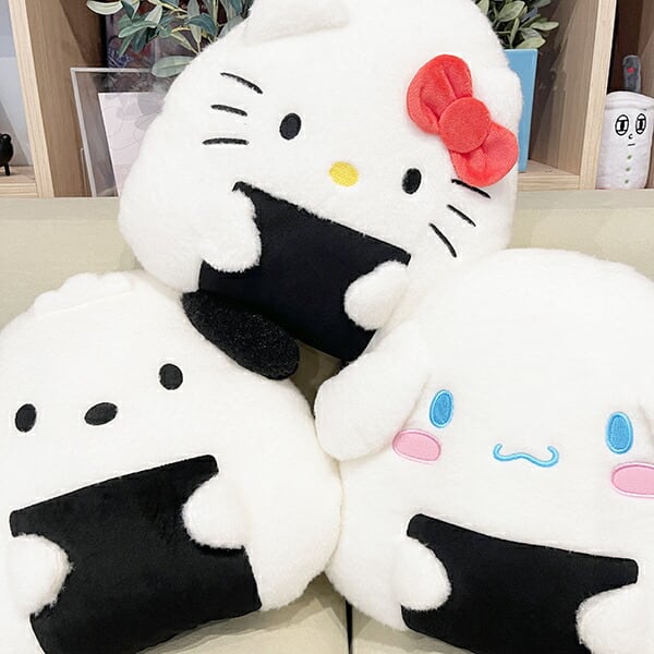 ハローキティ 変身クッション ゼブラ柄 ぬいぐるみ サンリオ