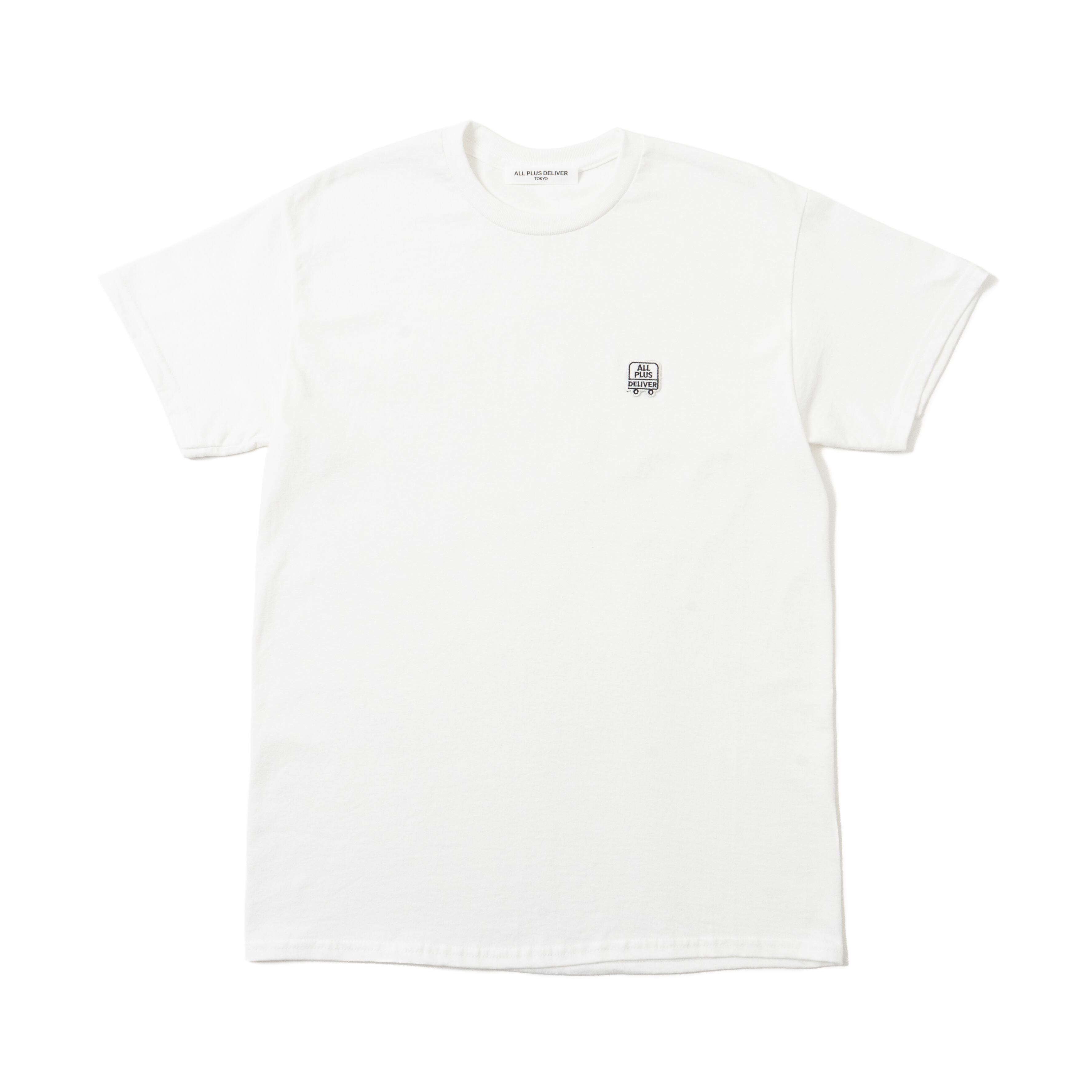 ALPSDR LOGO PATCH SS TEE / WHITE