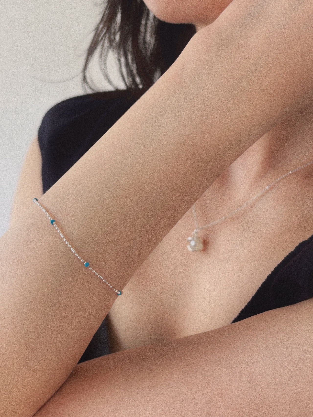 DOT BLUE BRACELET