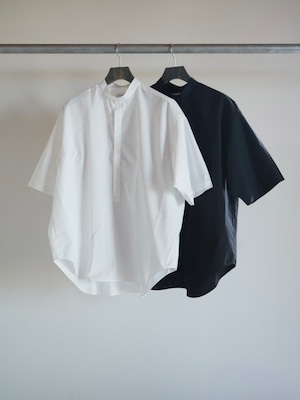 NEUTRALWORKS ニュートラルワークス【 Half Sleeve Broad Band Collar Shirts 】