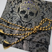 RumiRockオリジナル帯締　「トラ観世」　[G1681]