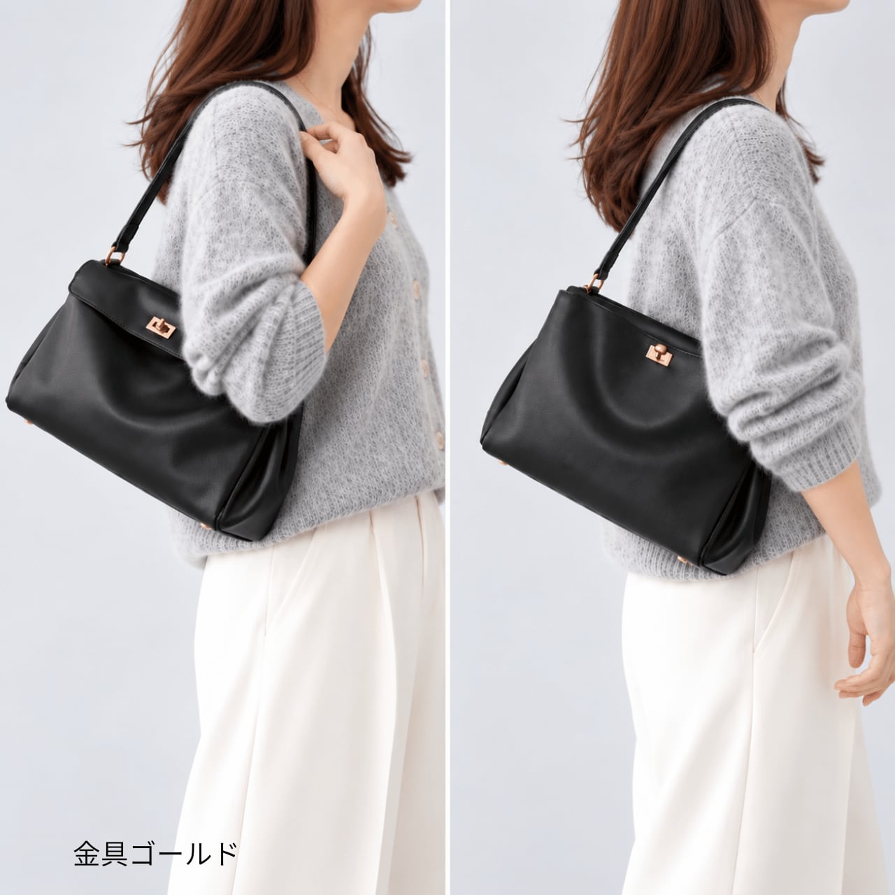 Leather Classic Luxe Bag【レザー・クラシックリュクスバッグ