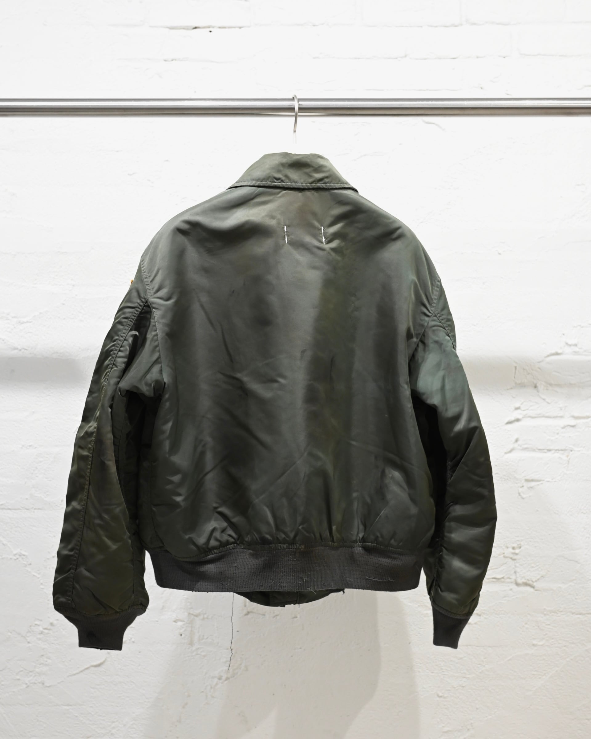 no.3 Vintage stenciled flight Jacket | MIYAGIHIDETAKA