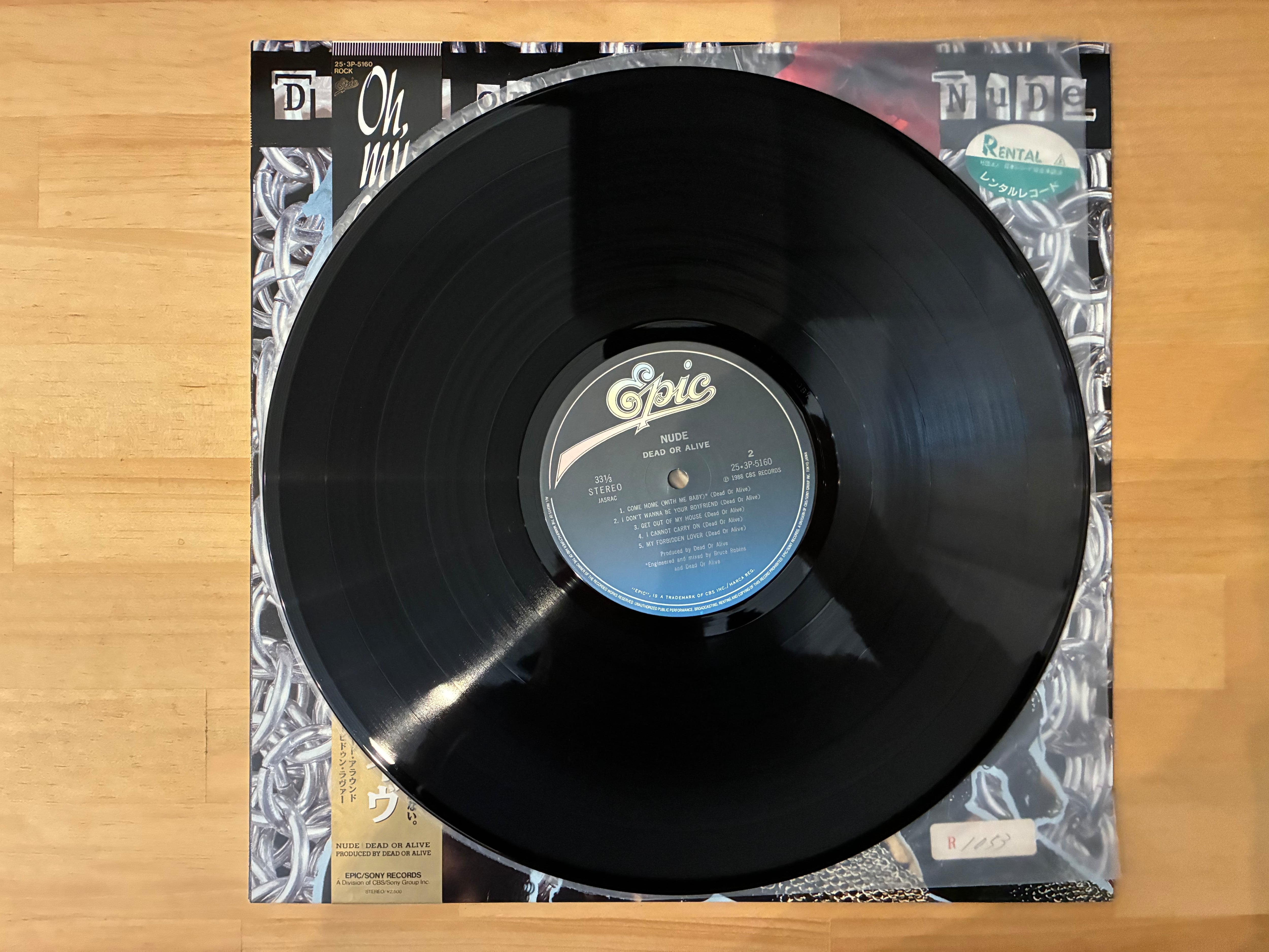 DEAD OR ALIVE / NUDE | sixteen records (シックスティーンレコード)