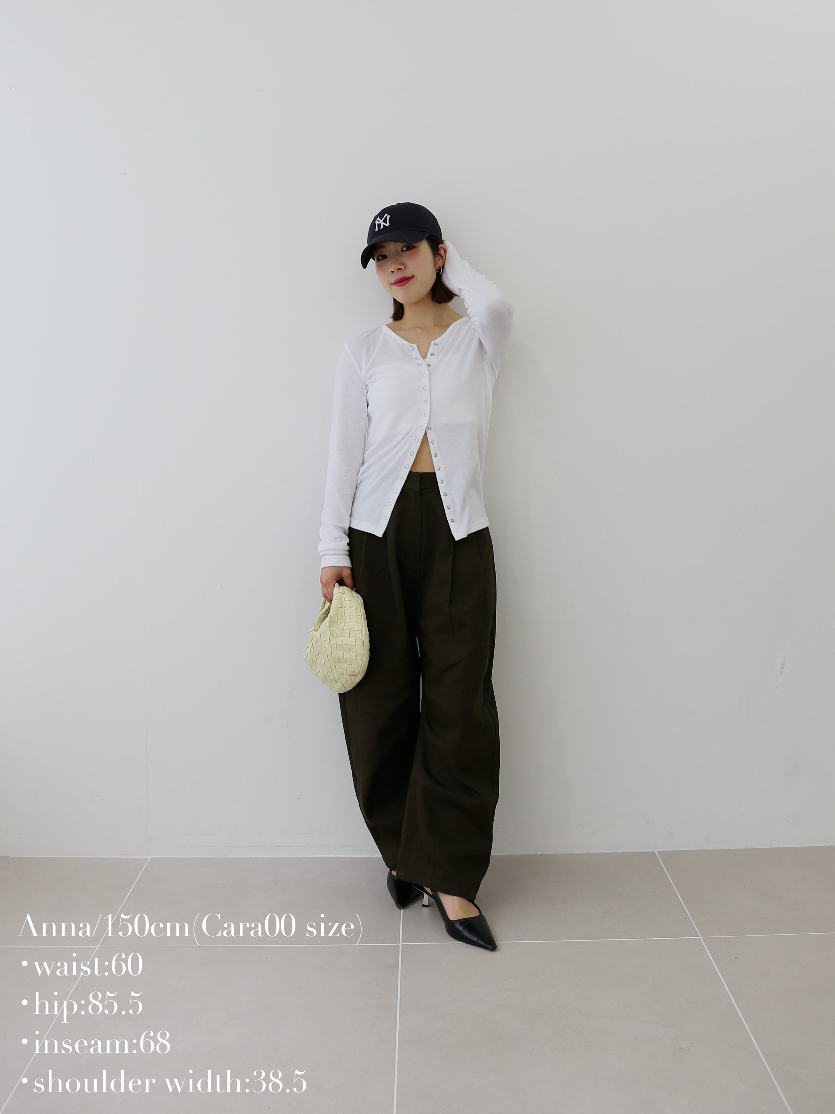 curved chino pants | Katrin TOKYO