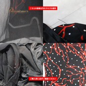 社交ダンス 衣装 JUN FASHION ドレス ワンピース ブラック系 花 花柄 ホログラム キラキラ レース 透け感 上品 練習 レッスン 黒 赤 伸縮 ストレッチ ダンス衣装 イベント ステージ パーティー レディース 柄 模様 レッド系