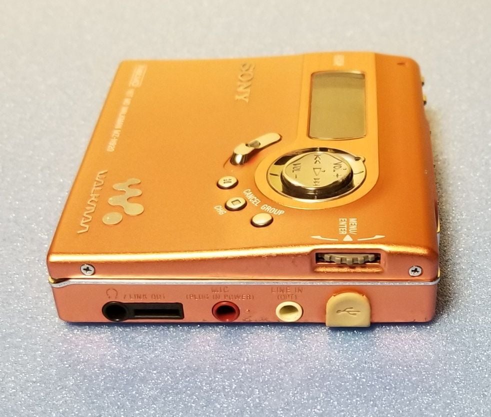 SONY ポータブルMDプレーヤー MZ-N920 オレンジ SONY ポータブルMDプレーヤー MZ-N920 オレンジ 【公式通販】
