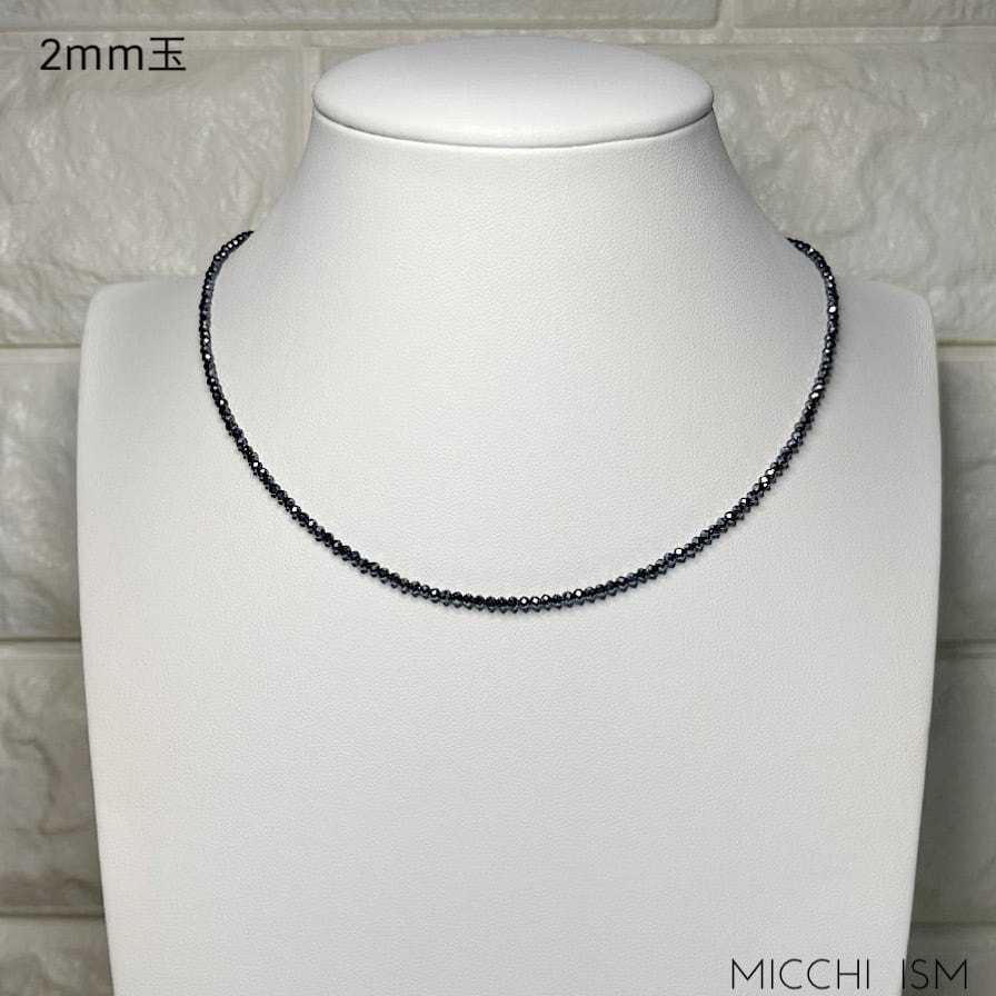 Terahertz necklace 2mm 細め | MICCHI ISM アクセサリー