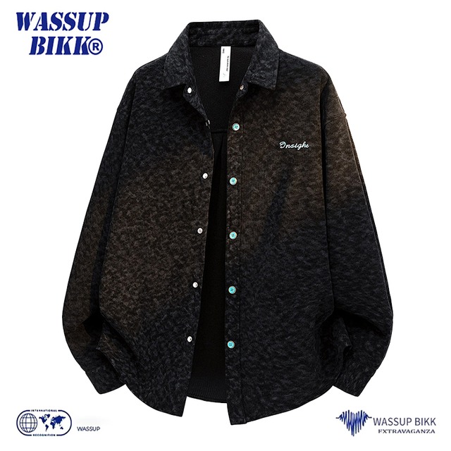 ♥シンプルなのに、目を引く存在感！【WSシリーズ】★シャツ★ 3color 長袖シャツ トップス ユニセックス コーデュロイ