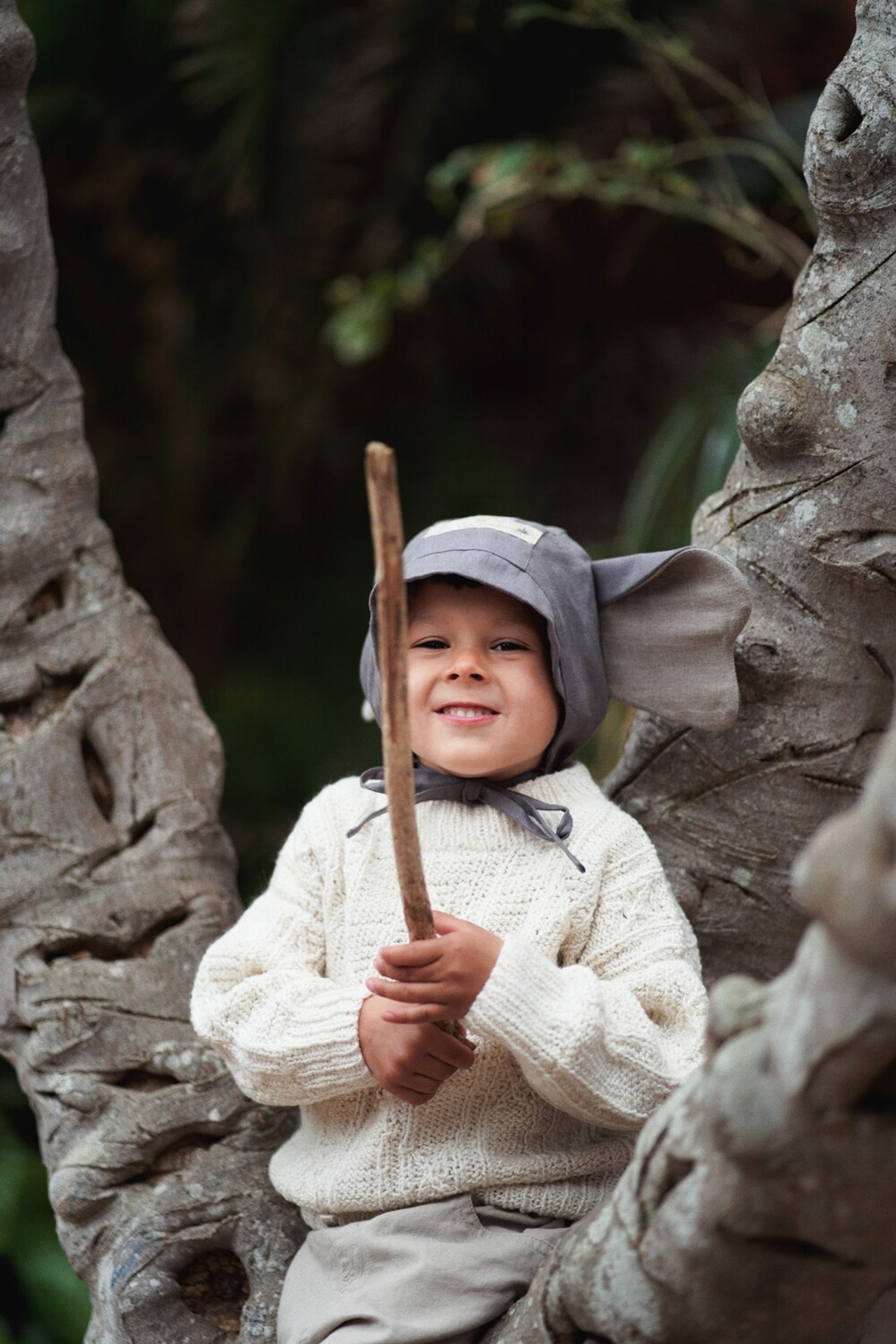 【26SS】SHOMKA / ELEPHANT BONNET