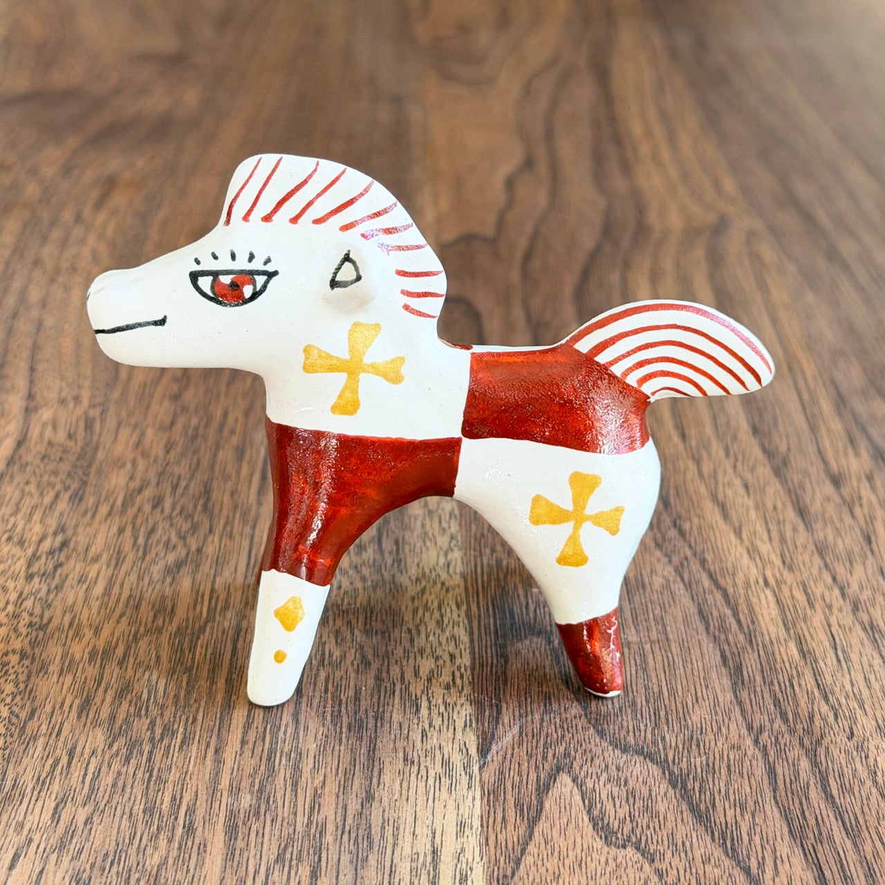 山口祥治 干支フィギュア 午(ウマ)「ウマジャロウ UJ-160」 工房:喜鶴製陶(有田焼)