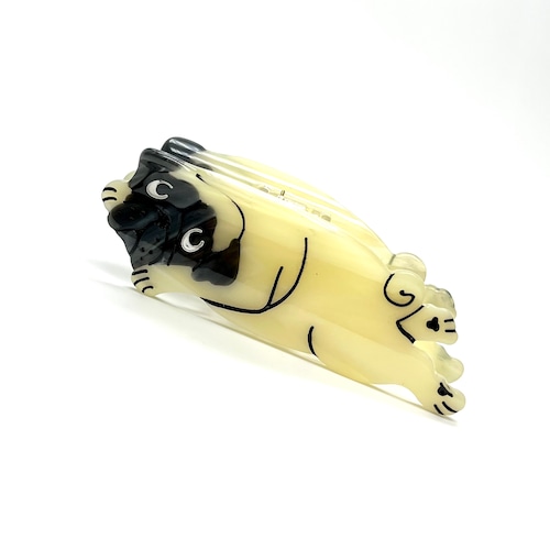 Coucou Suzette Dog Hair Clip【パグ】