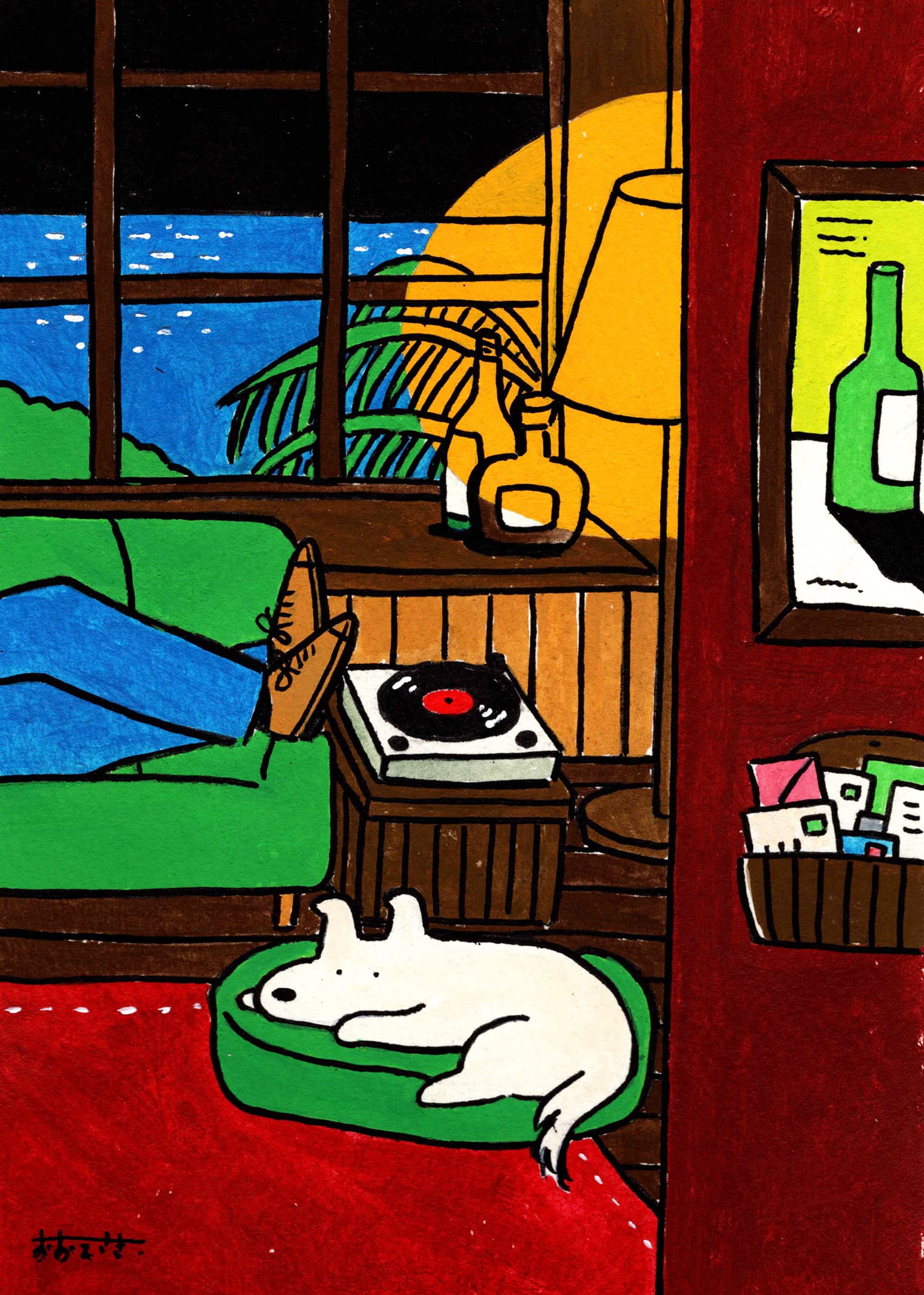 イラスト原画 | おおえのおみせ