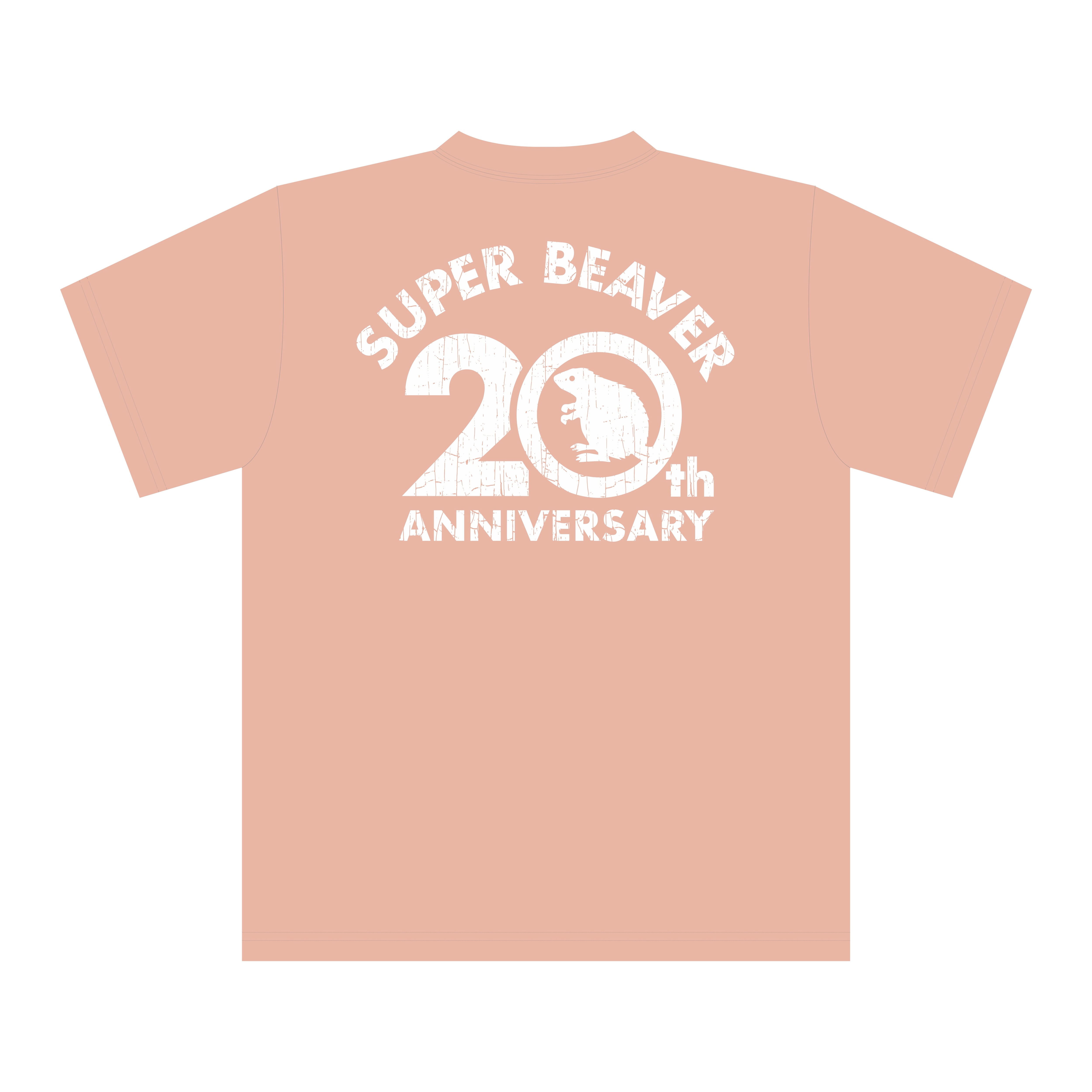 20th ANNIV ロゴTシャツ（キッズ） | SUPER BEAVER OFFICIAL WEBSTORE