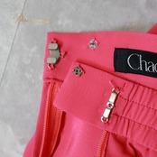 社交ダンス 衣装 スカート ピンク系 チャコット Chacott 無地 シンプル 日本製 レッスン 練習 鮮やか 明るい 上品 かわいい 華やか ダンス衣装 透け感