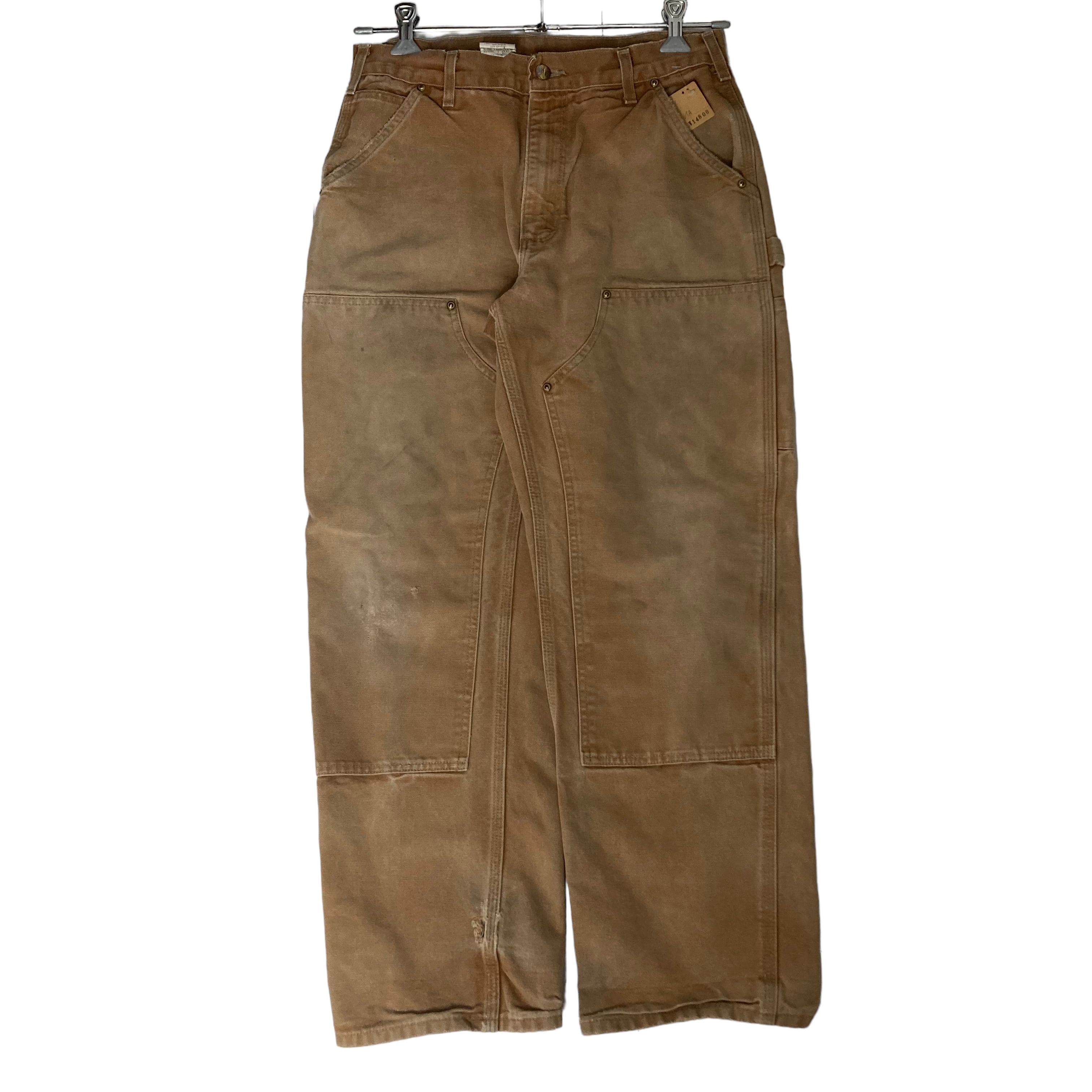 Made in USA】【W33×L30】Carhartt ダブルニーペインターパンツ