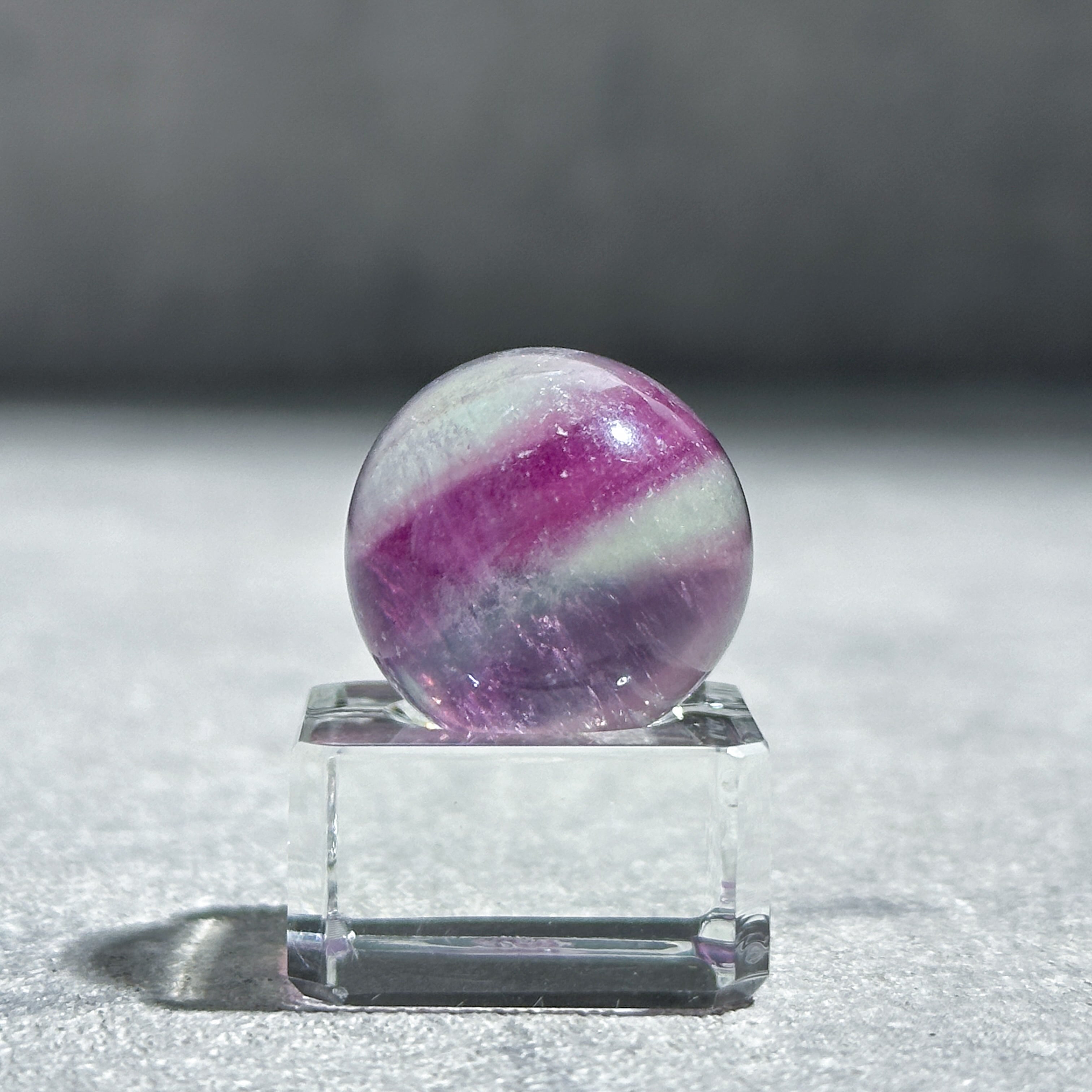 レインボーフローライト スフィア（丸玉）61◇ Rainbow Fluorite