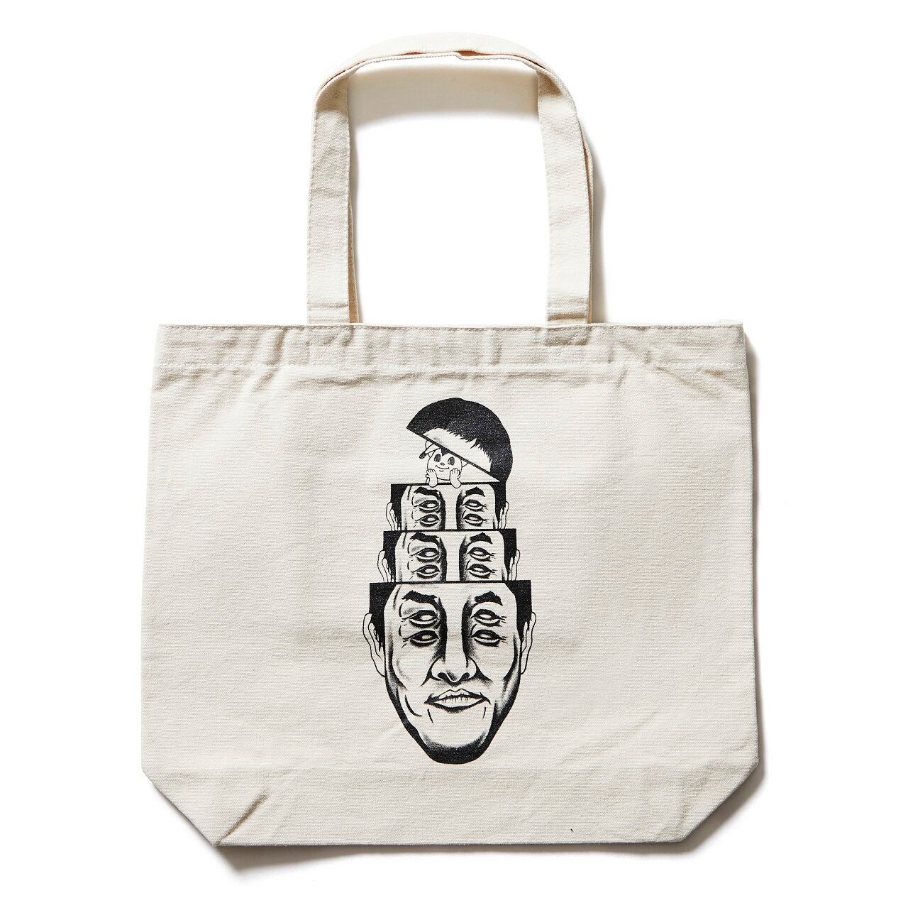 T.T FACE TOTE（ECRU）