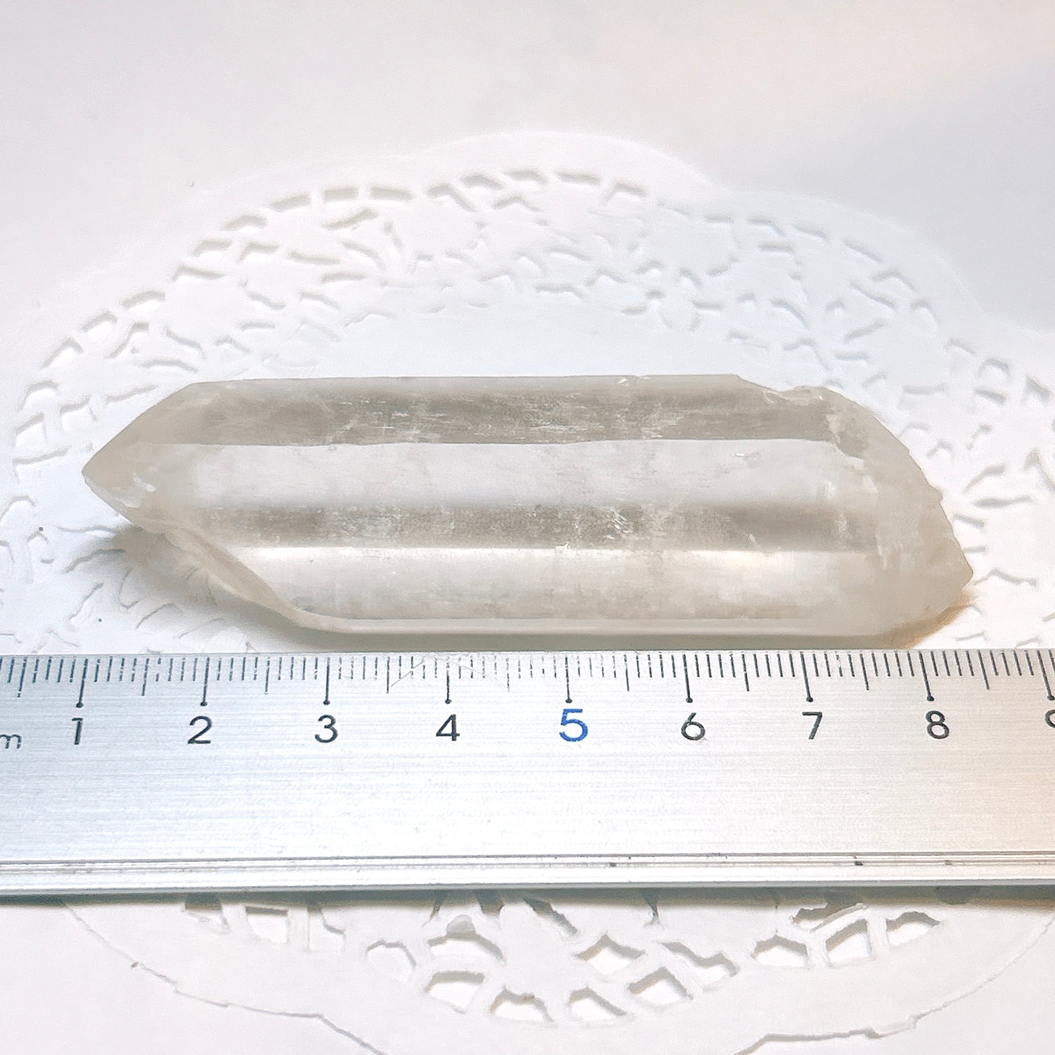 E18098】セルフヒールド 両錐 水晶 クォーツ ヒマラヤ水晶 ヒマラヤ産