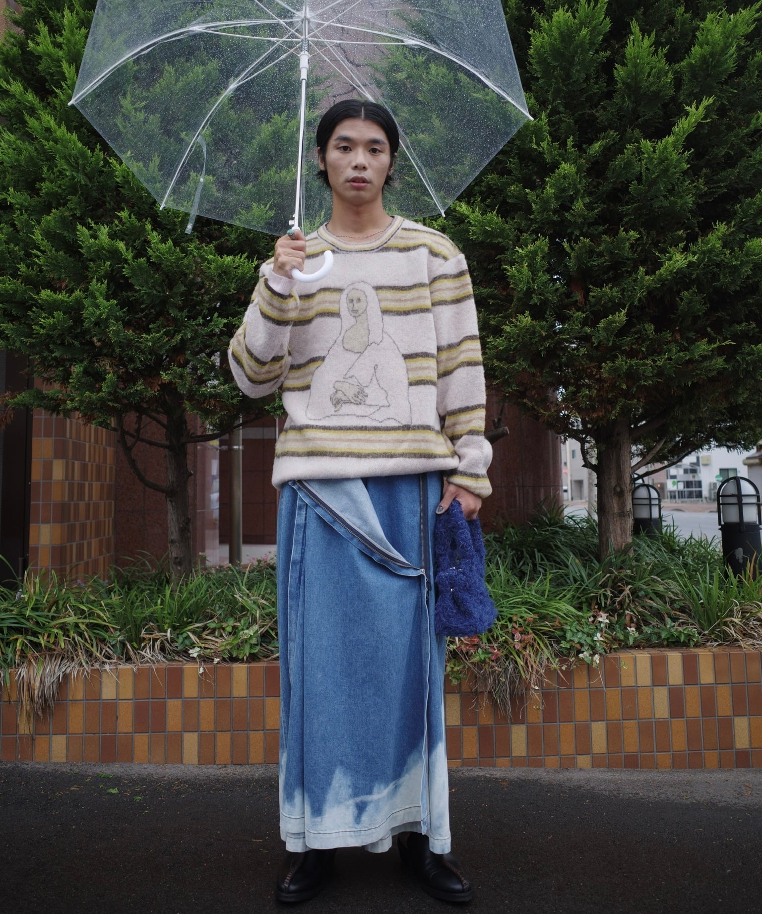 Kota Gushiken】Fluffy Mona (Black)