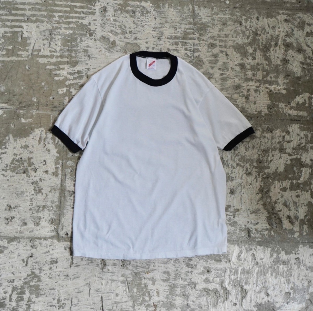 MADE IN USA BLACK RINGER TEE | Restairs