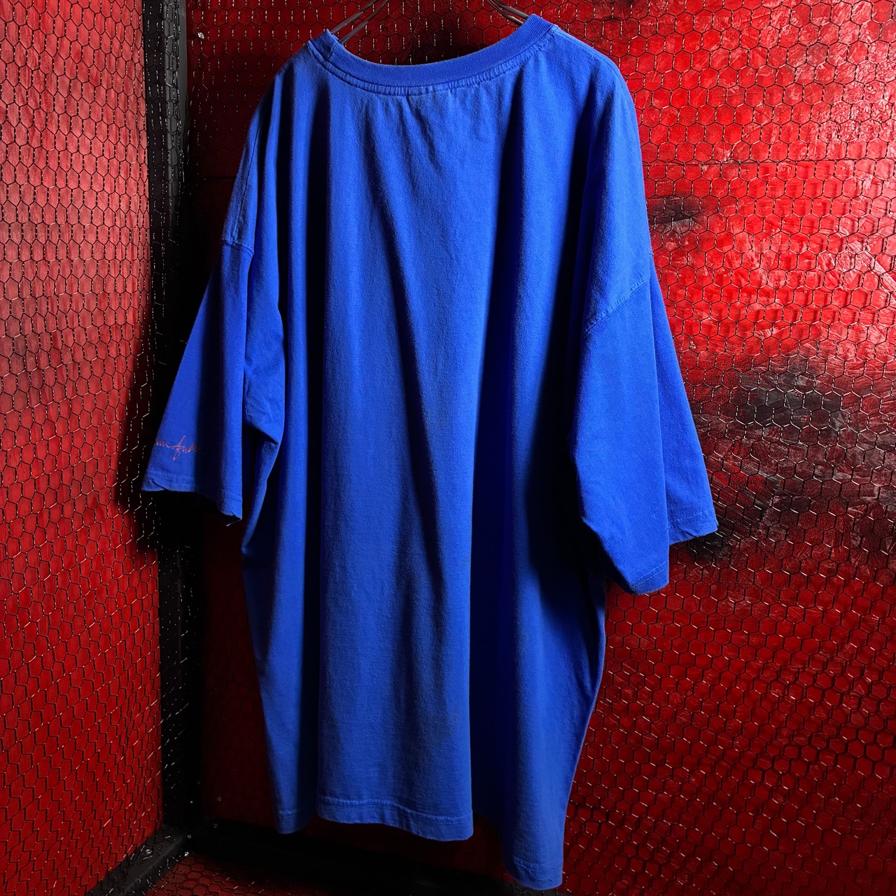 FUBU オーバーサイズ　Hip Hop Tシャツ　ブルー　フブ