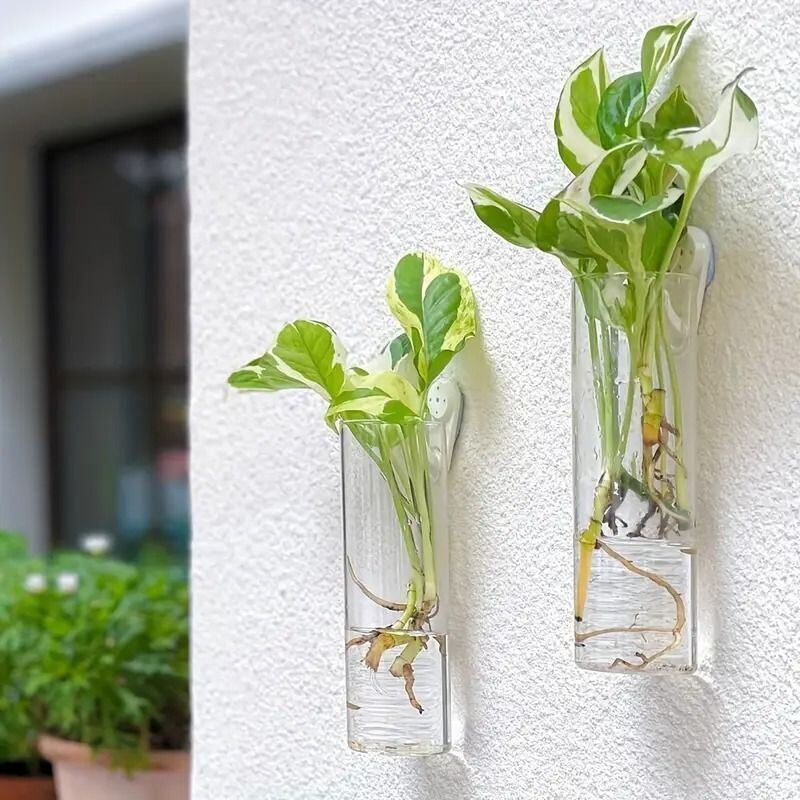 壁掛けプランター 花瓶 試験管プランター フラワーベース 壁掛け