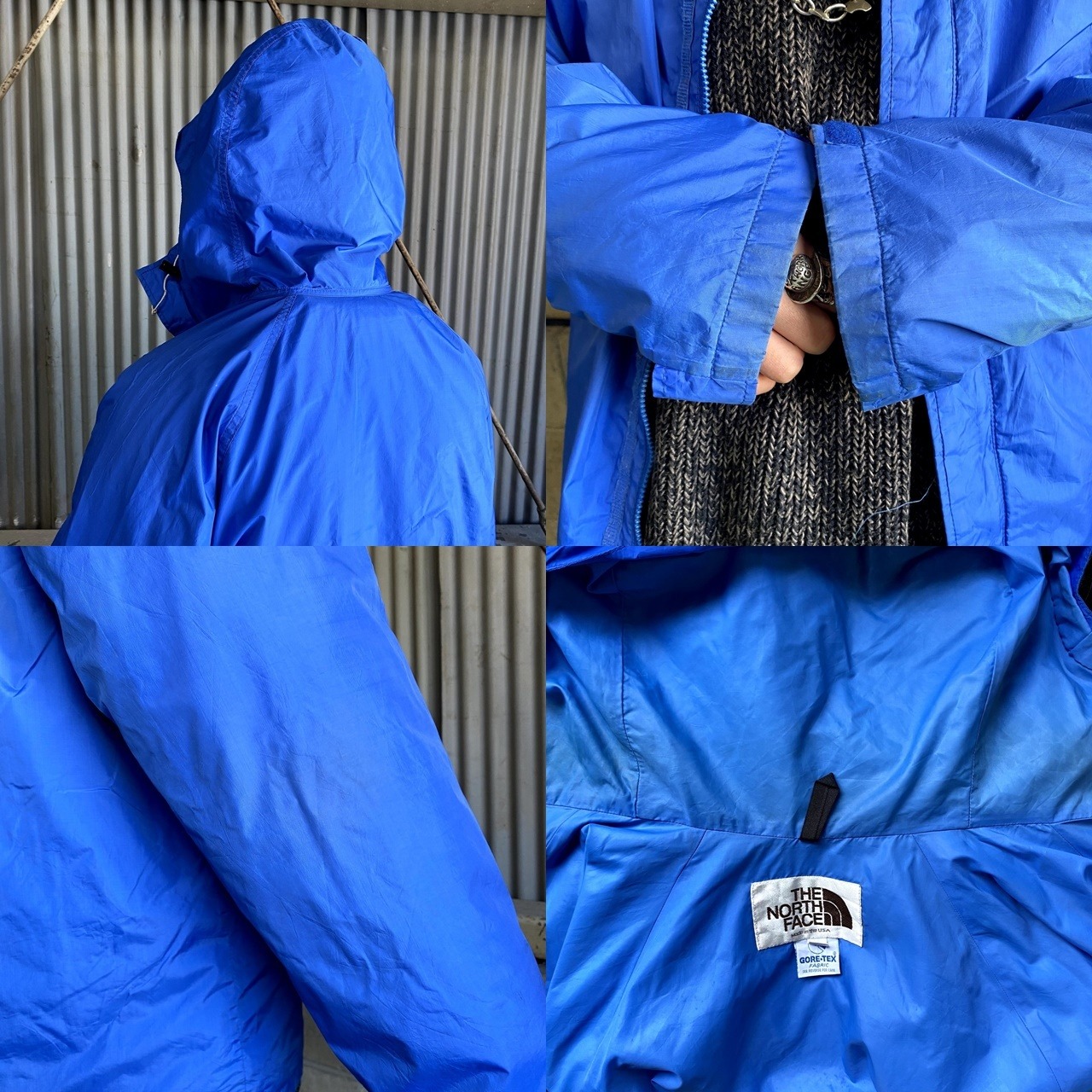 80年代 茶タグ USA製 THE NORTH FACE ザ ノースフェイス GORE-TEX 