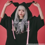 【GALFY✖︎クロミちゃんコラボ】  みんな大好きボンディング半袖パーカー  152054 ガルフィー トップス ストリート ブランド メンズ レディース ユニセックス