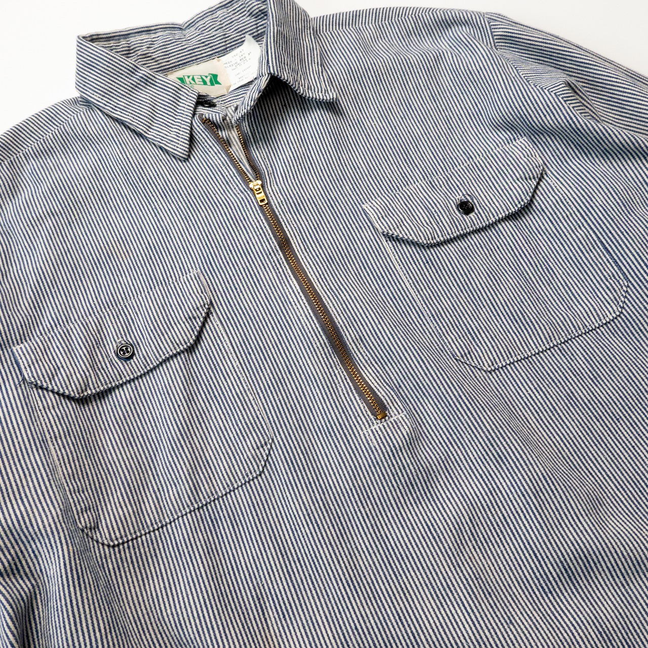 1990’s KEY hickory halfzip shirt