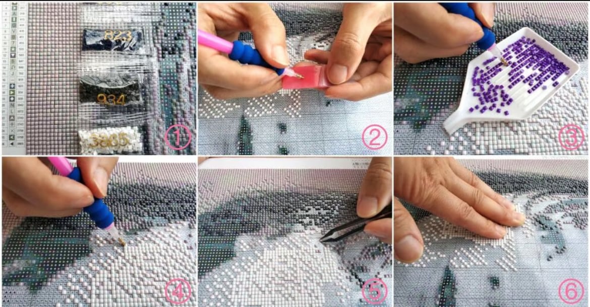 A3『ALLフェアリーダストビーズ』fairydustCC47 ダイヤモンドアート