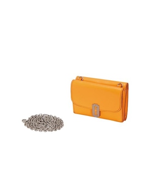 [VUNQUE] Occam Lune Chain Folded Half Wallet