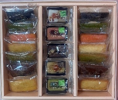 お歳暮 Financier7種×2個 Bijou 5種×1個 計19個