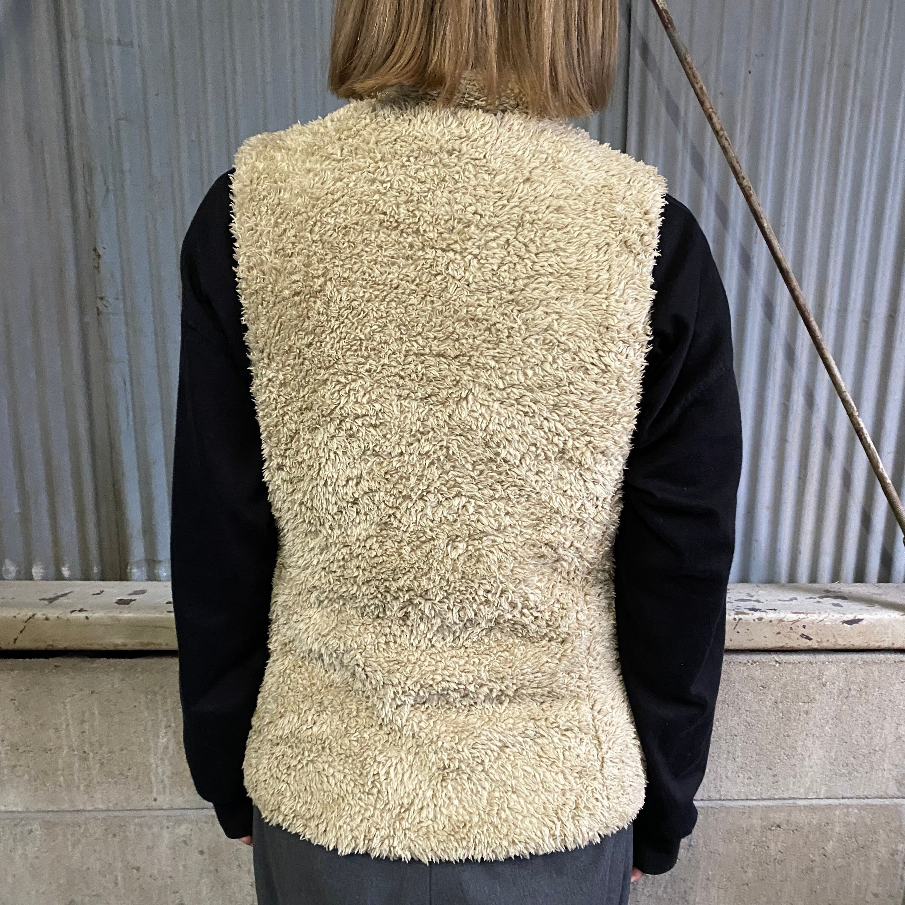 美品 Patagonia ロスガトス フリース ベスト レディース L ベージュ 16年製 Patagonia パタゴニア ロスガトスベスト フリースベスト