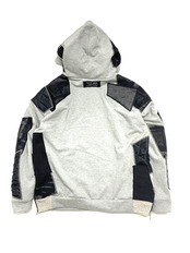 【hoodi22】 Remake Hoodie gray ×black