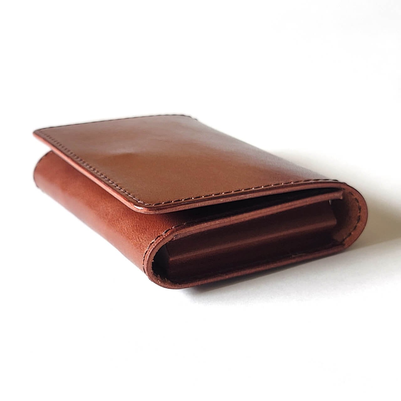 大容量名刺入れ ブラウン【受注製作】 | Leather+