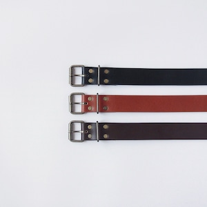 ベルト　Roller buckle belt 30mm