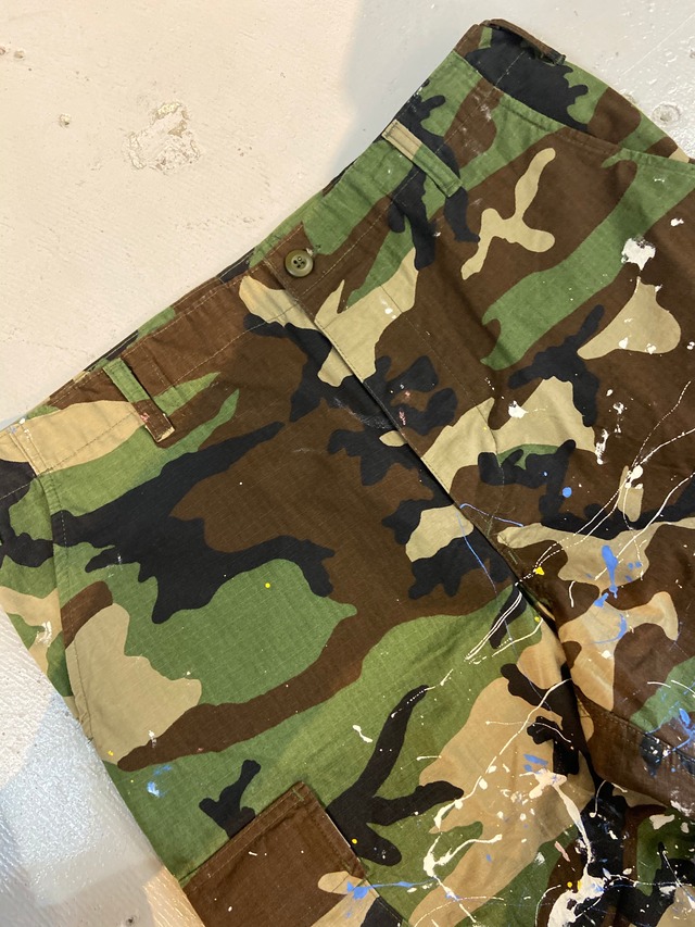 U.S. ARMY DRIP BDU PNT vintage clothing twoface