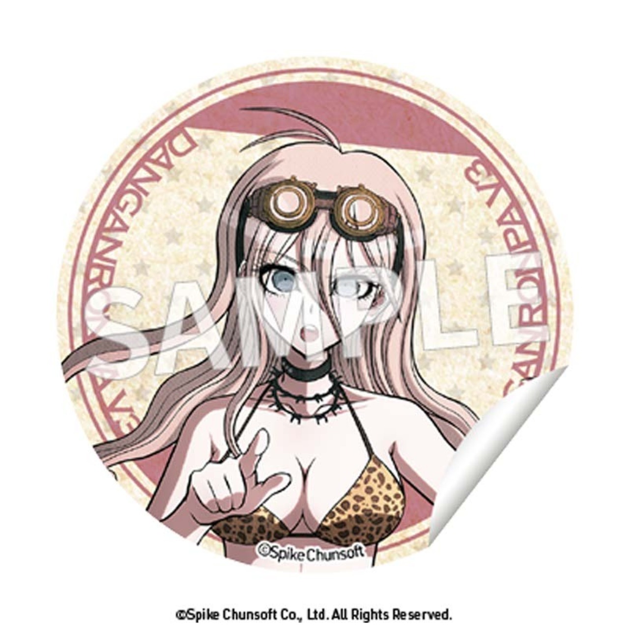 ニューダンガンロンパV3　貼ってはがせる円形デコステッカー vol.1　ボックス（8個入） - 7