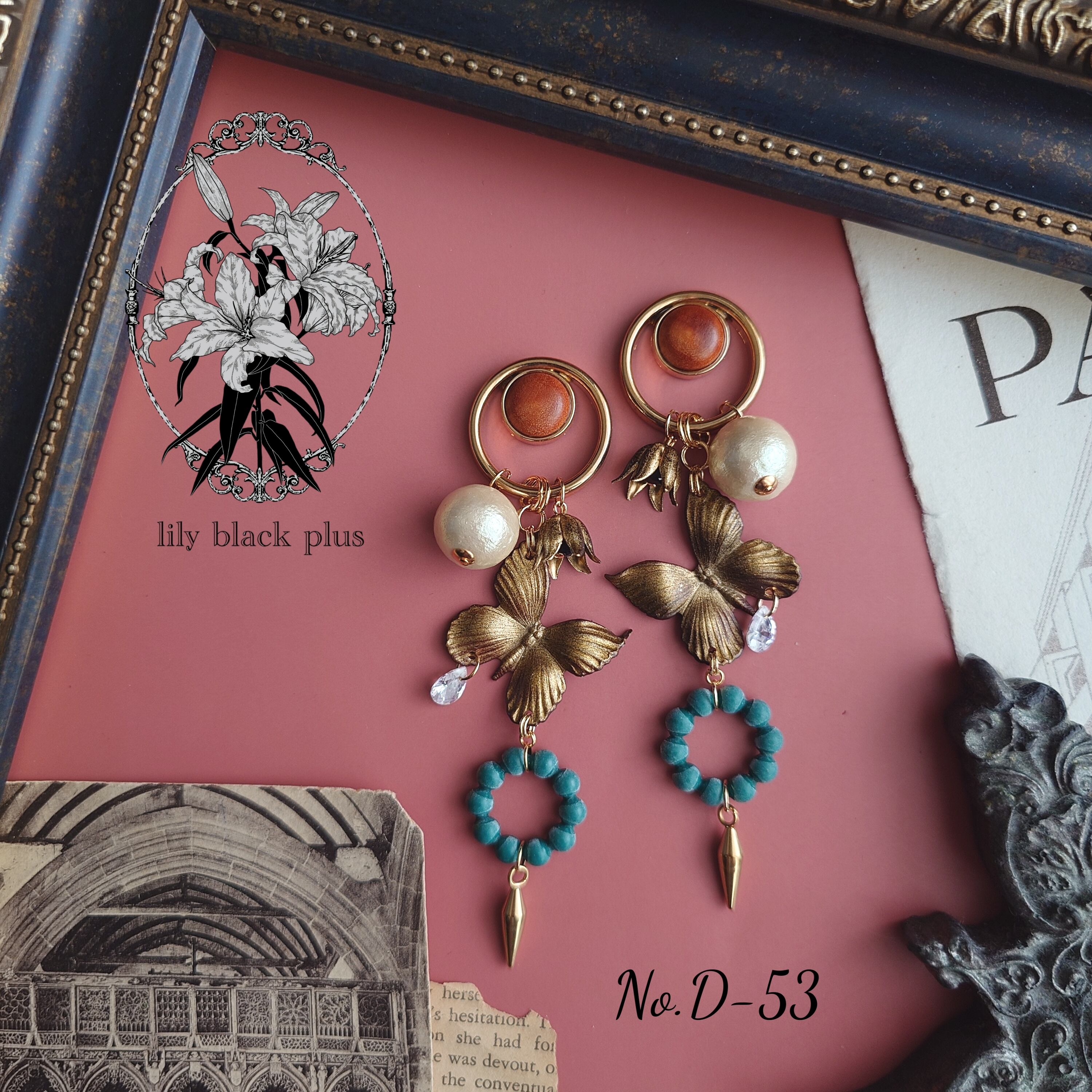 ✩.*˚レイチェル専用♡Lily black ピアス イヤリング lilyblack＋