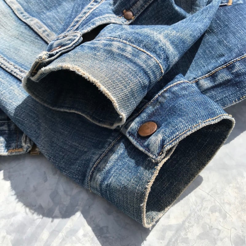 50's 60's Wrangler ラングラー 11MJZ 前期 デニムジャケット 縦 50's 60's Wrangler ラングラー 11MJZ 前期 デニムジャケット 縦